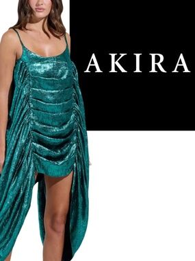 SMOOTH OPERATOR RUCHED MIDI DRESS - SZ XL